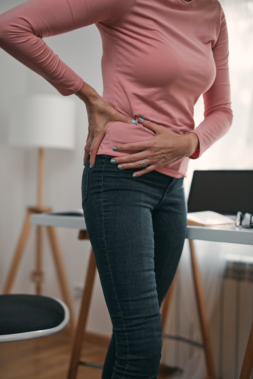 How your hips affect lower back comfort image