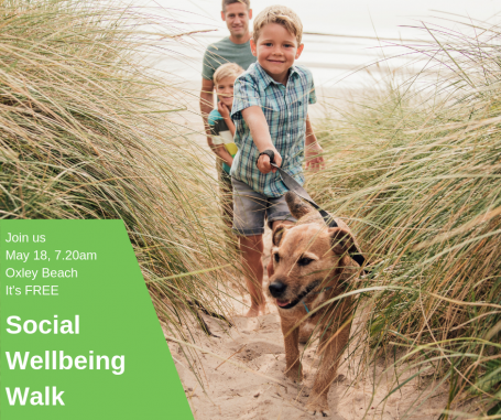 Join us on our Social Wellbeing Walk--
